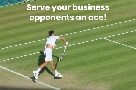 Inspirational tennis industry quote